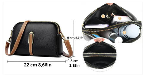 Minimalistyczna torebka skórzana