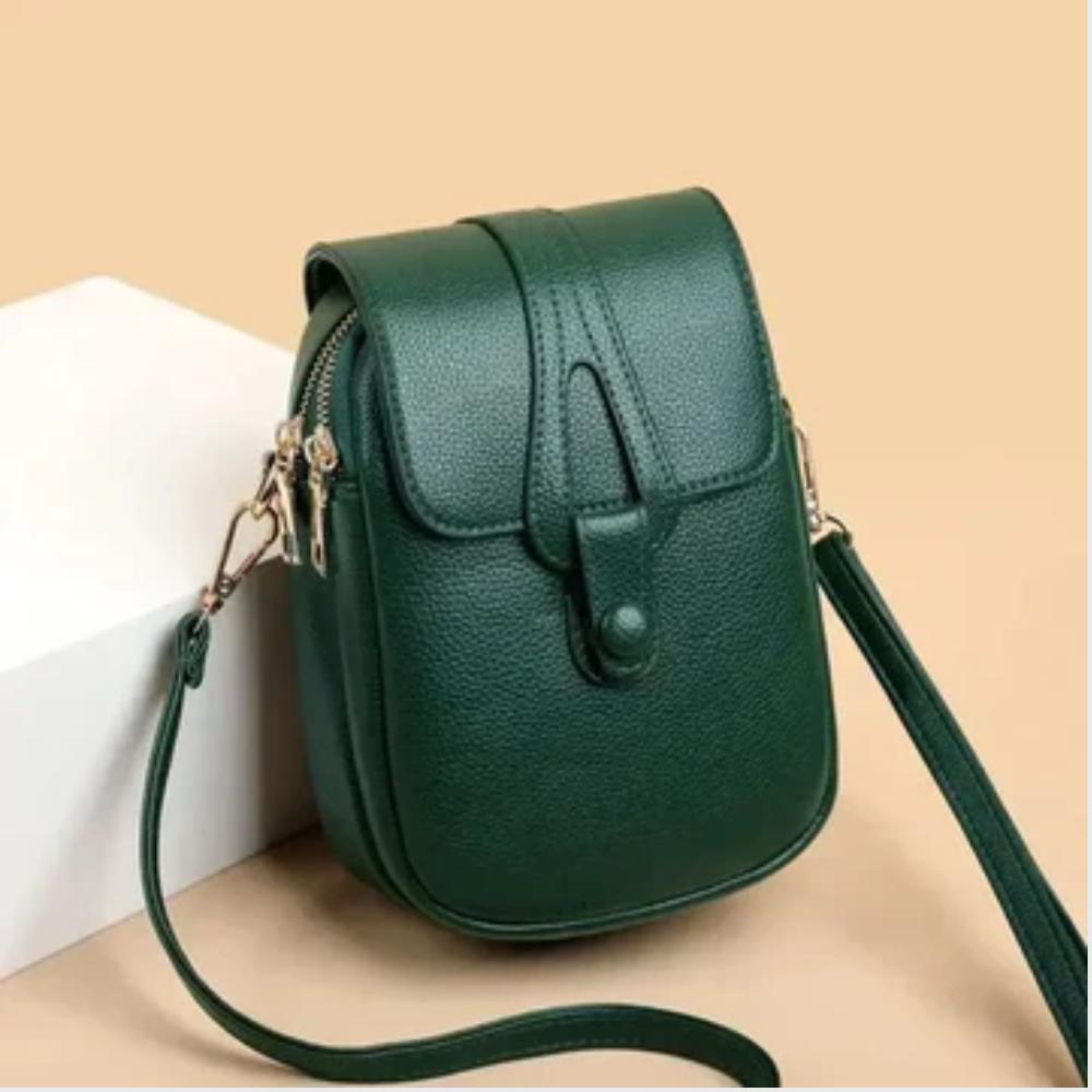 Retro skórzana torebka