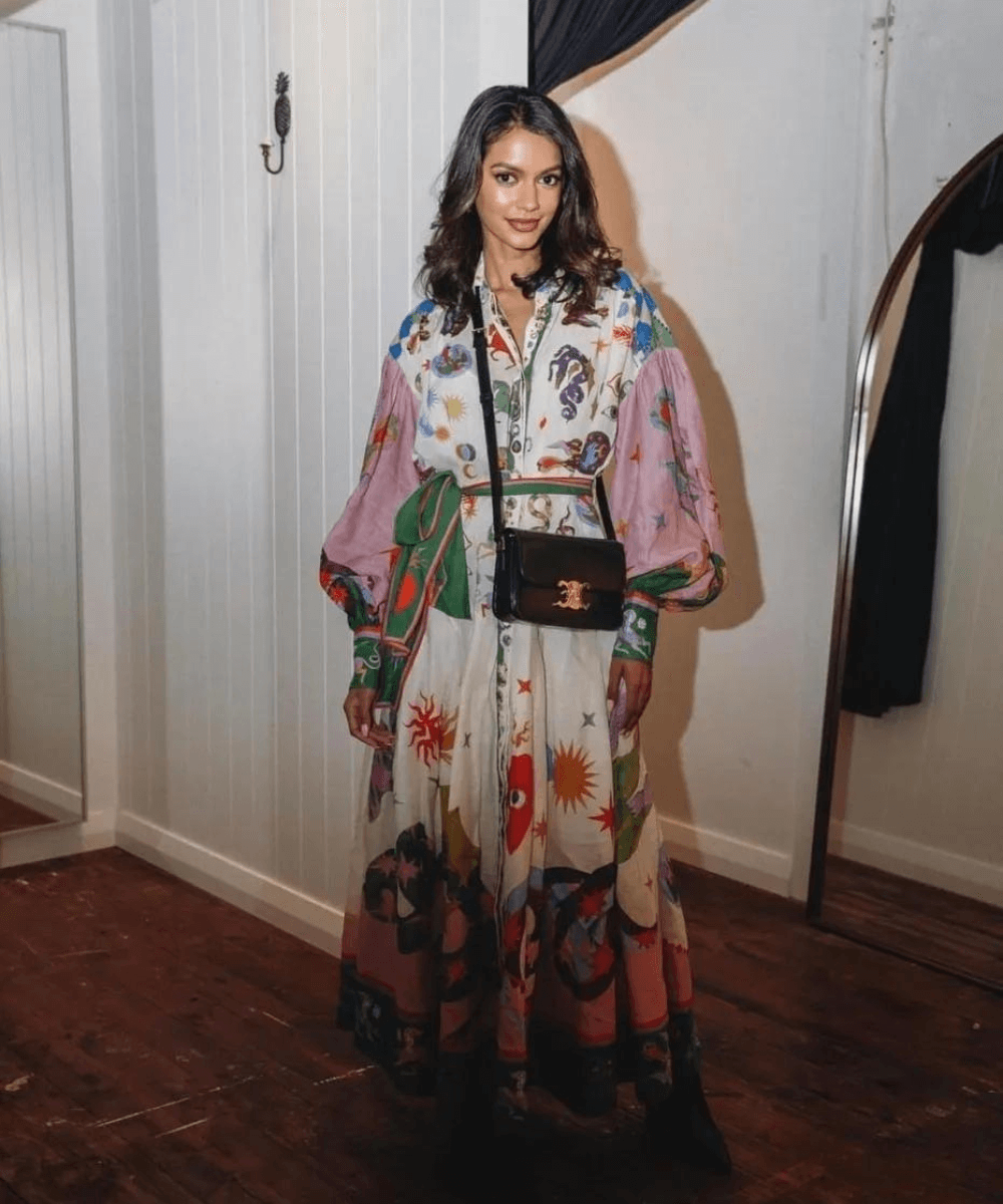 Dorthe™ | Elegancka Włoska Maxi Sukienka