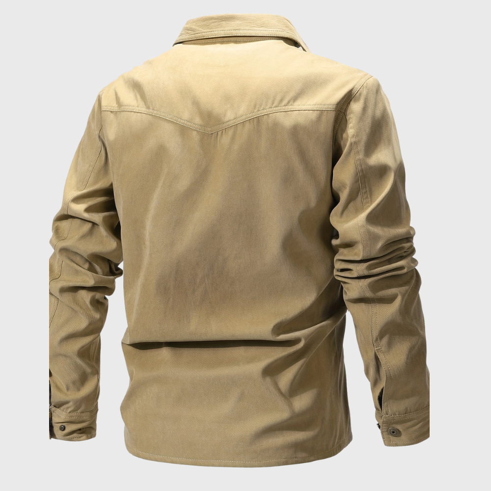 Swobodna kurtka cargo z długimi rękawami