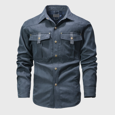 Swobodna kurtka cargo z długimi rękawami