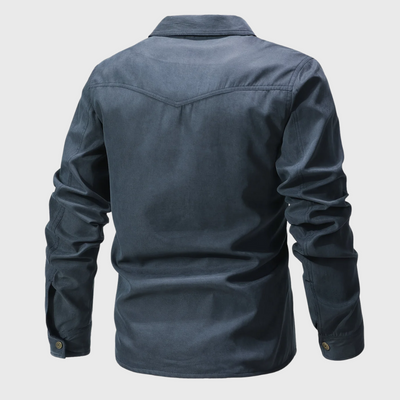 Swobodna kurtka cargo z długimi rękawami