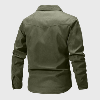 Swobodna kurtka cargo z długimi rękawami