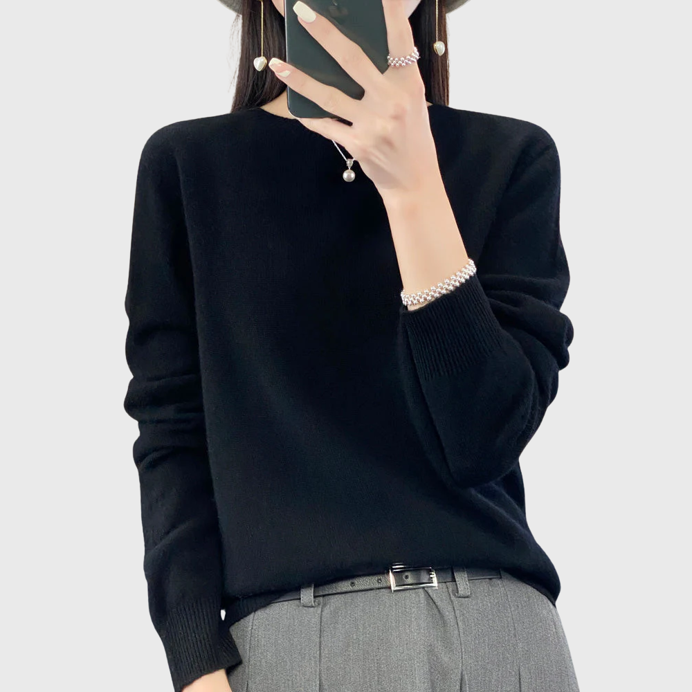 Anette | Ciepły sweter na zimne dni