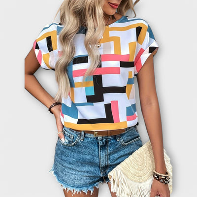 Chloe - Bluzka z krótkim rękawem