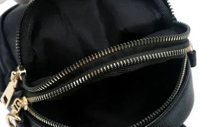 Retro skórzana torebka