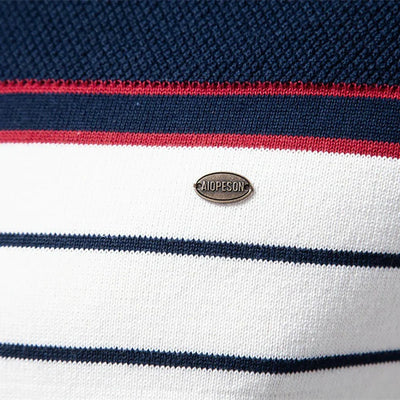 Sebastian | Męski Sweter z Wzorem w Paski